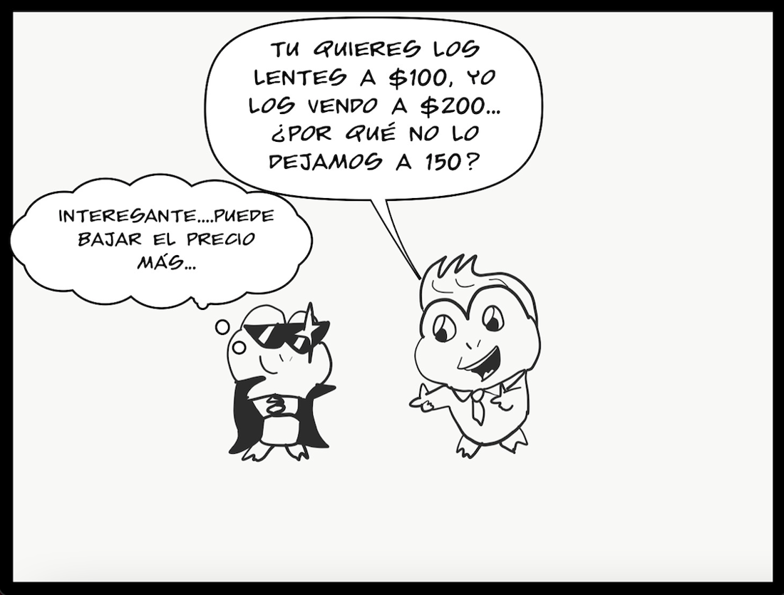 Viñeta: dividir la diferencia
